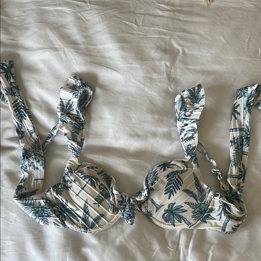 Show Me Your Mumu Tropical Print Bikini Top